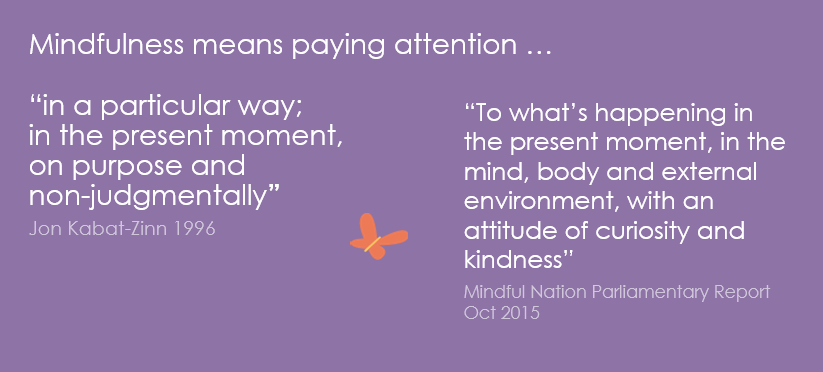 mindfulness means